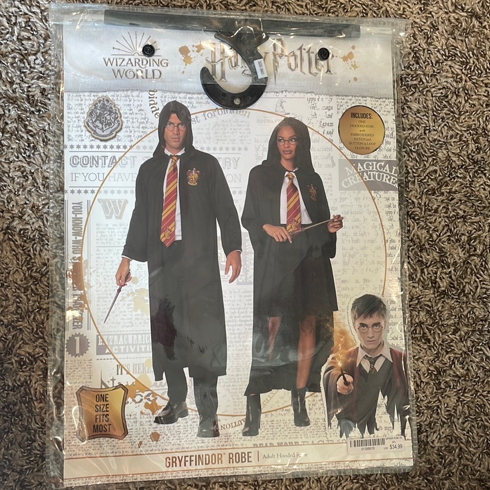 Gryffindor Harry Potter Costume Robe